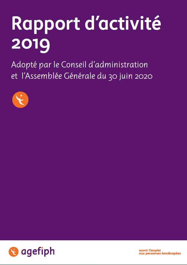 Agefiph : Rapport d’activité 2019
