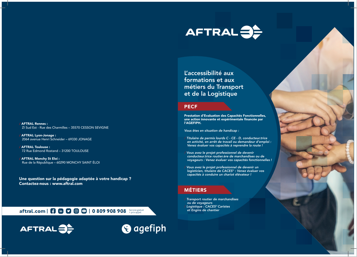 Flyer de présentation de la prestation d'évaluation des capacités fonctionnelles