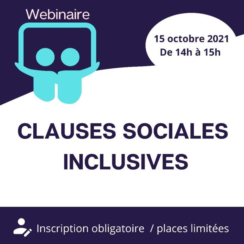 save the date - webinaire clauses sociales inclusives
