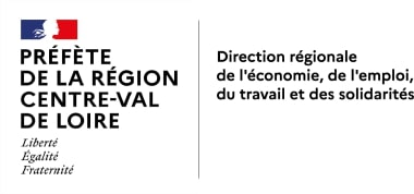 Logo Préfète de la Région Centre-Val de Loire - Direction régionale de l'économie, de l'emploi, du travail et des solidarités