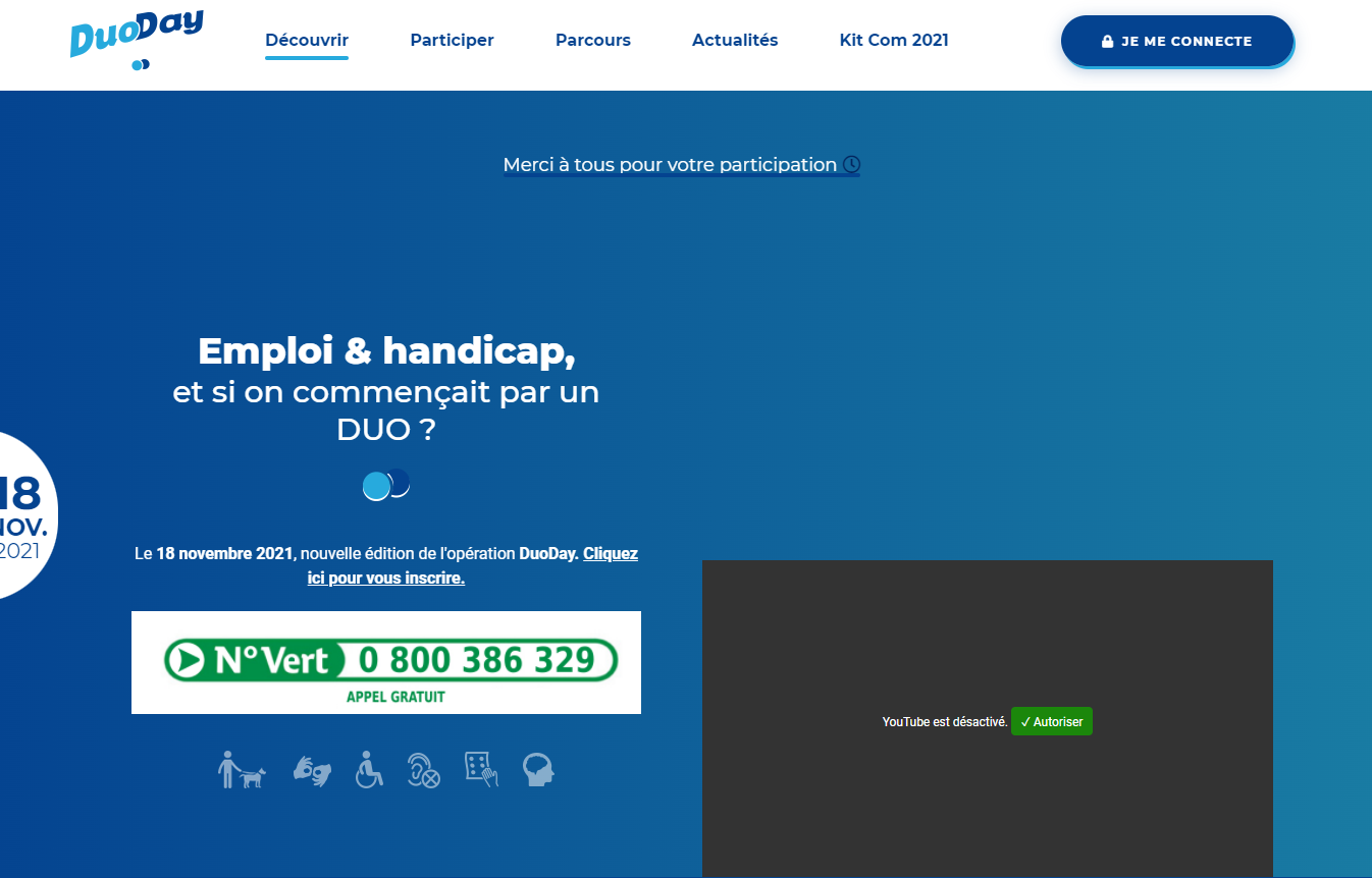 PLATEFORME DUODAY 2021