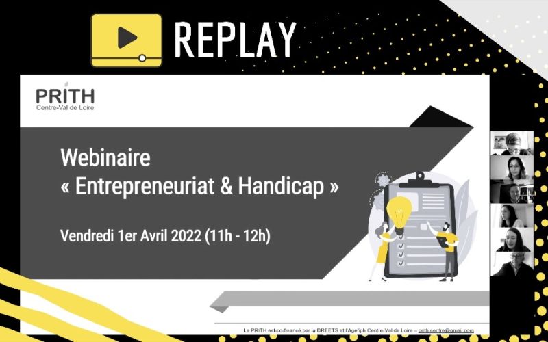 webinaire entrepreunariat et handicap