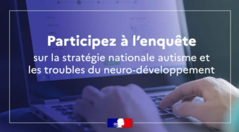 Capture d'écran de l'enquête autisme/TND
