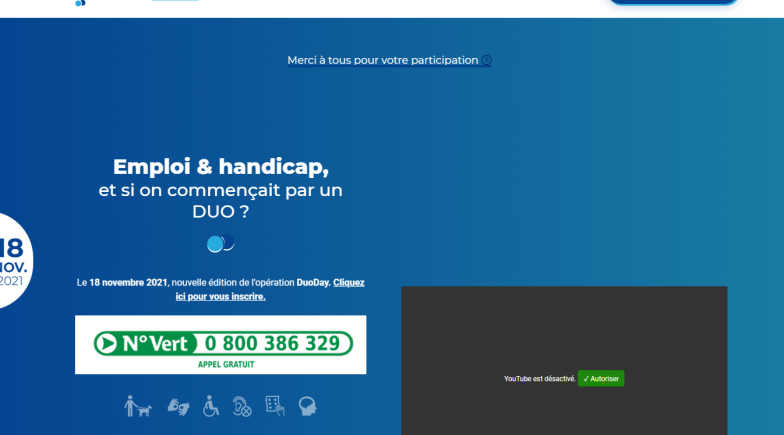 PLATEFORME DUODAY 2021