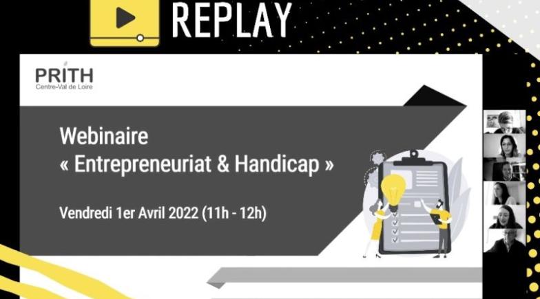 webinaire entrepreunariat et handicap